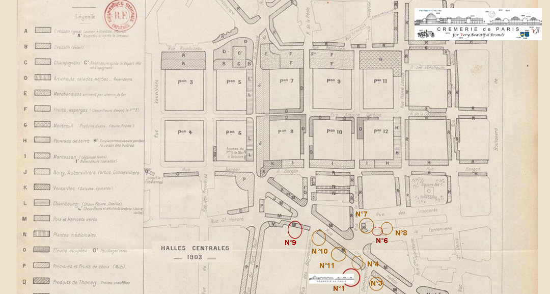 Showroom Paris et les Restaurants sont liées à la magie des Halles Centrales, à une époque le plus beau marché du Monde 1903 les Halles