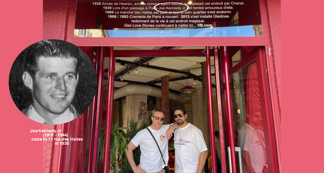 Insription historique sur le restaurant Gladines avec Yann Villetorte et David Aaron Benali